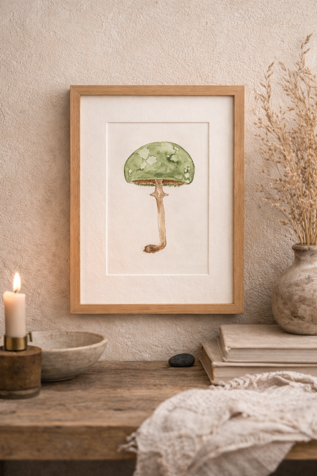 Underskov nr. 4 - akvarel print