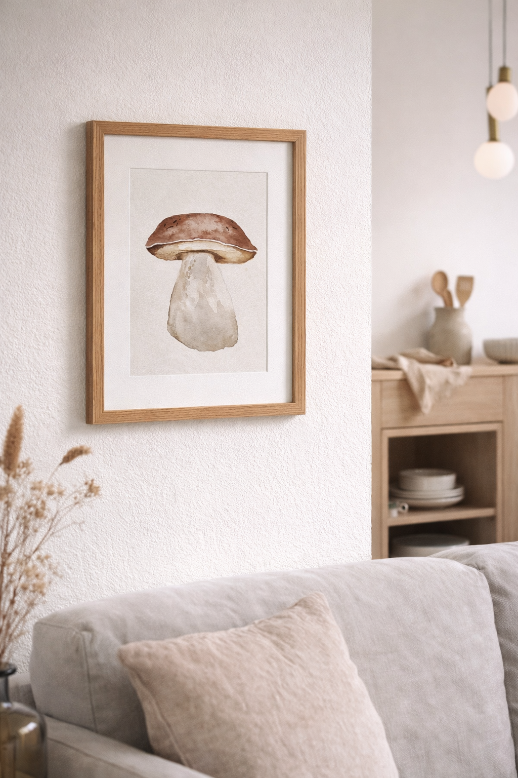 Underskov nr. 1 - akvarel print