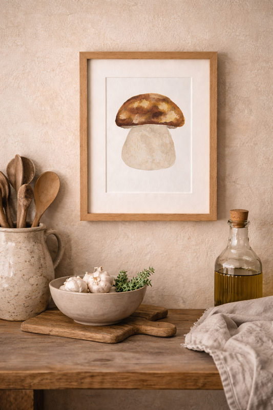 Underskov nr. 6 - akvarel print